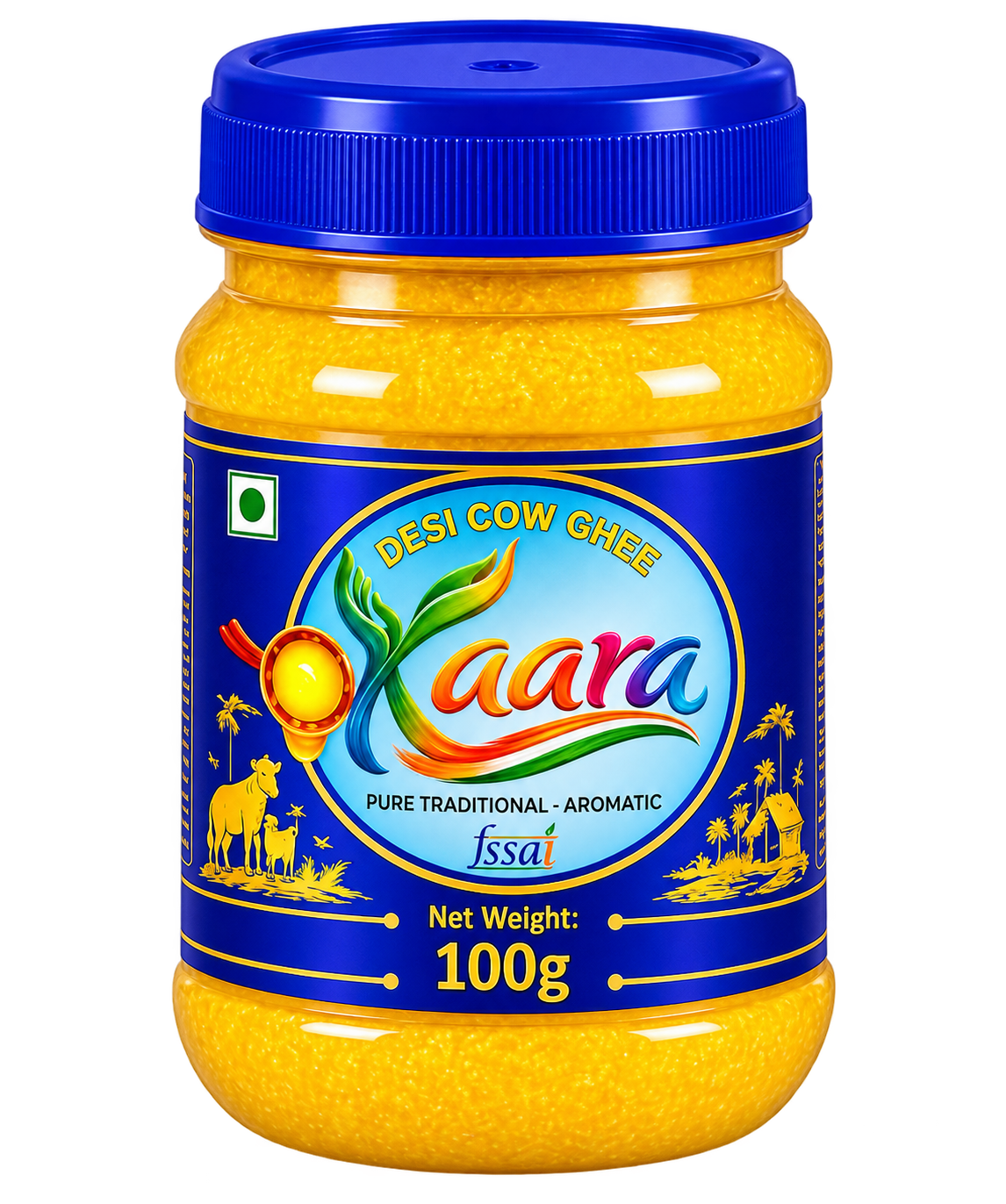 Kaara desi cow ghee Kaara Ghee-100g jar